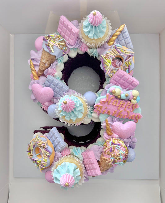 Sweet Treats Single Number Cake