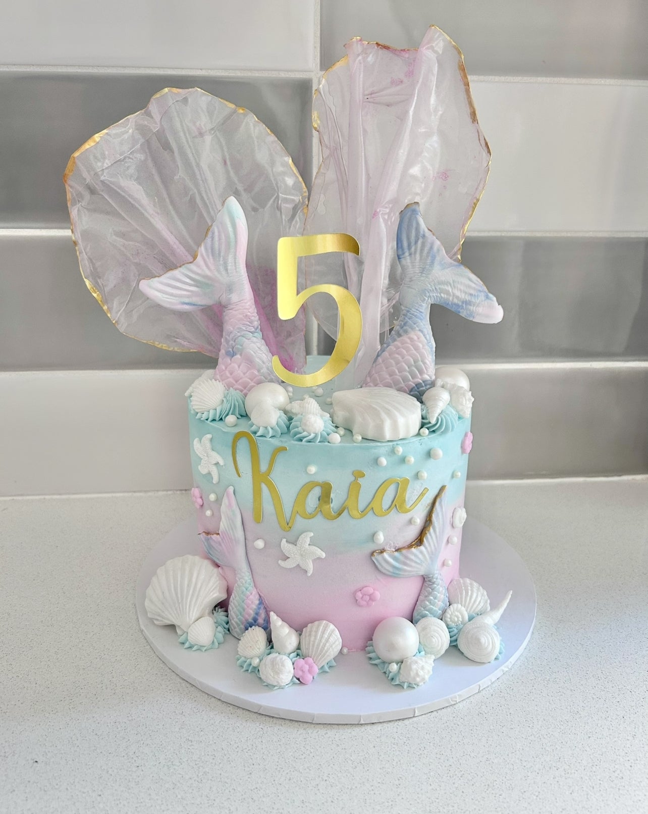 Under The Sea Mermaid Cake