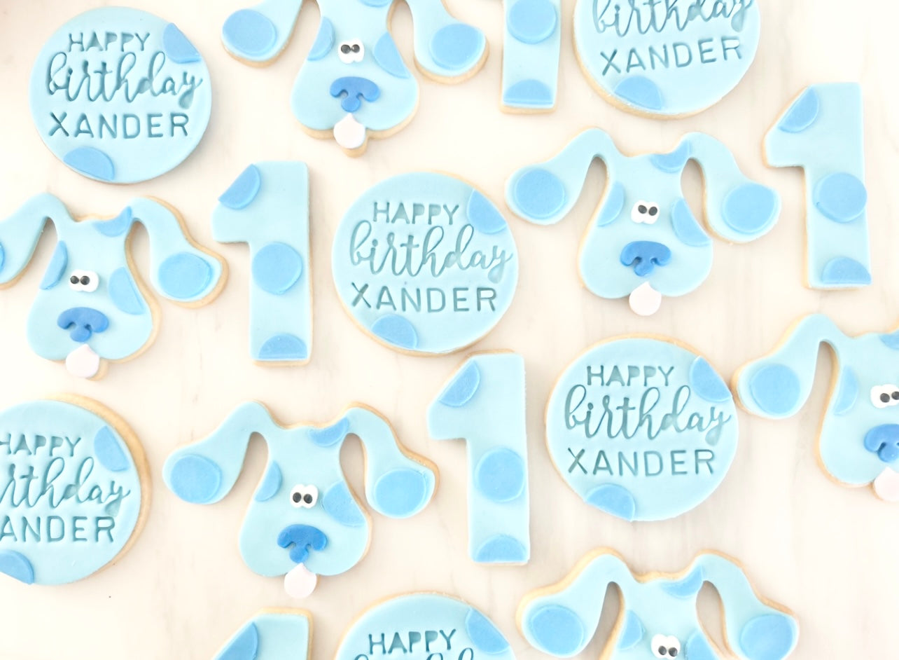 Blues Clues Birthday Sugar Cookies