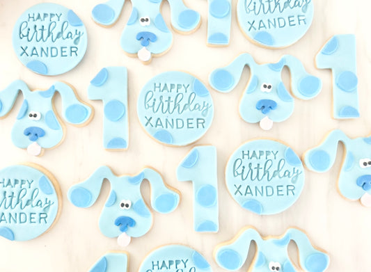 Blues Clues Birthday Sugar Cookies