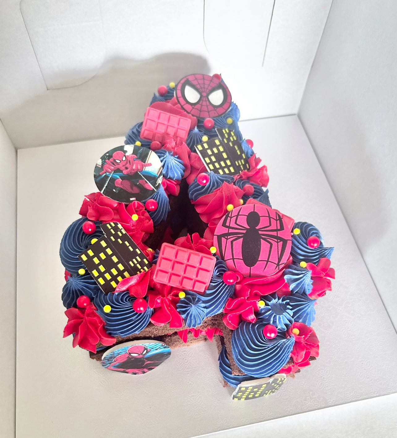 Character Single Number Cake